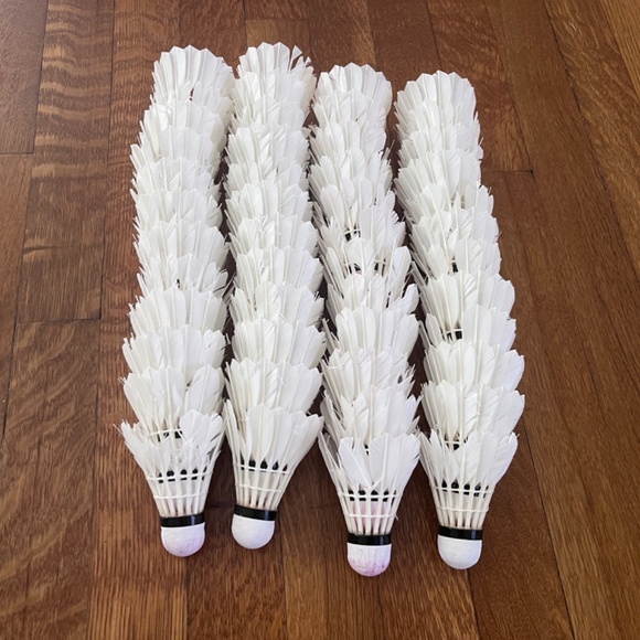 Chaopai Red Grade A, Badminton Goose Feather Shuttlecock- Speed 77 - Picture 9 of 9